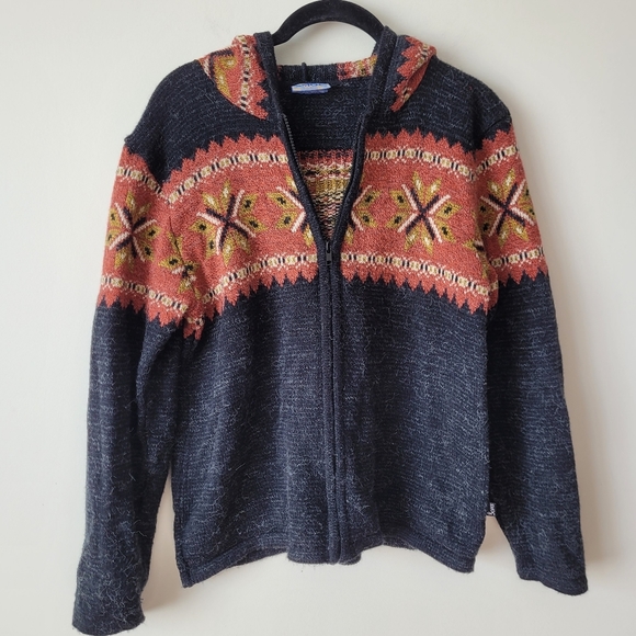 SMOC Chilean Brushed Knit Zip Up Hoodie - Picture 2 of 16